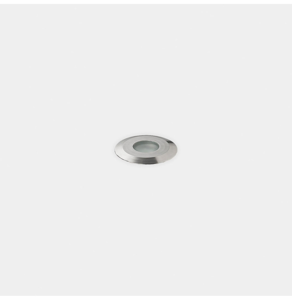 LedsC4 - Empotrable de suelo IP65-IP67 Gea LED Signaling ø60mm LED 1 3000K aluminio anodizado 23lm