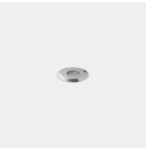 LedsC4 - Empotrable de suelo IP65-IP67 Gea LED Signaling ø60mm LED 1 3000K aluminio anodizado 23lm
