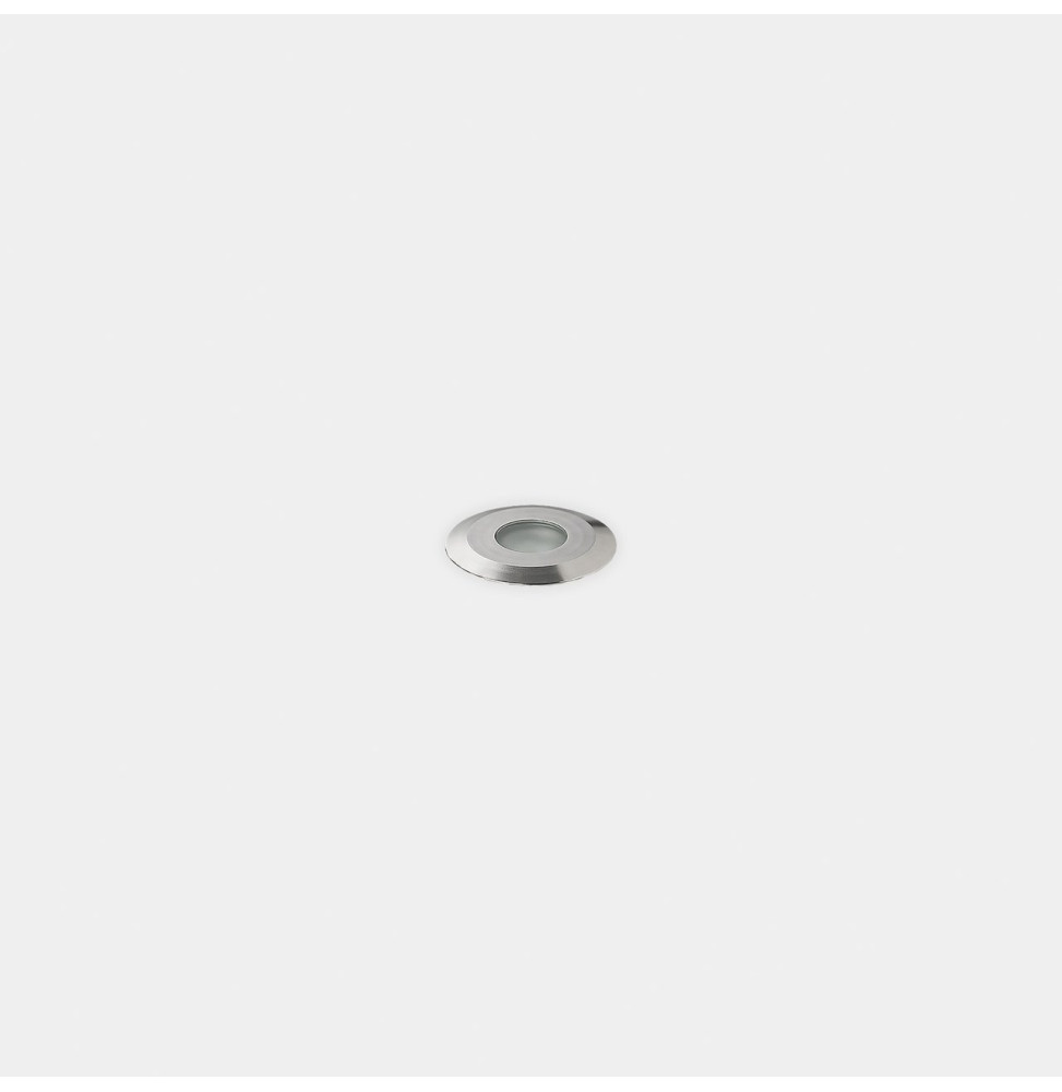 LedsC4 - Empotrable de suelo IP65-IP67 Gea LED Signaling ø45mm LED 0.5 3000K aluminio anodizado 12lm