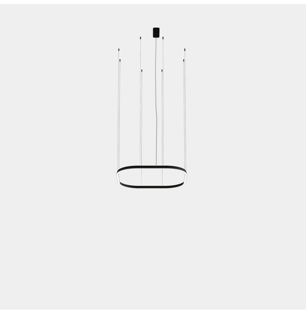 LedsC4 - Luminaria colgante Geometric cuadrado empotrada 1000x1000mm LED 76 blanco cálido 3000K ON-OFF oro 4609lm LedsC4 - Luminaria colgante Geometric cuadrado empotrada 1000x1000mm LED 76 blanco cálido 3000K ON-OFF oro 4609lm