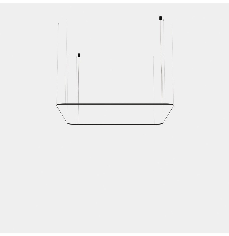 LedsC4 - Luminaria colgante Geometric cuadrado empotrada 4000x4000mm LED 319 blanco neutro 4000K ON-OFF oro 22085lm LedsC4 - Luminaria colgante Geometric cuadrado empotrada 4000x4000mm LED 319 blanco neutro 4000K ON-OFF oro 22085lm