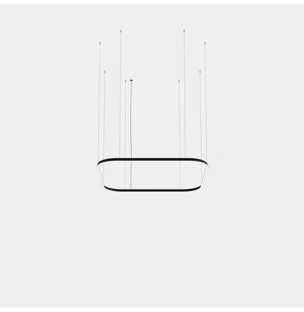 LedsC4 - Luminaria colgante Geometric cuadrado mini 1600x1600mm LED 125 blanco cálido 2700K ON-OFF oro 7155lm LedsC4 - Luminaria colgante Geometric cuadrado mini 1600x1600mm LED 125 blanco cálido 2700K ON-OFF oro 7155lm