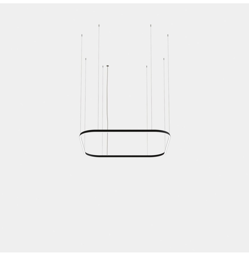 LedsC4 - Luminaria colgante Geometric cuadrado mini 1600x1600mm LED 125 blanco neutro 4000K ON-OFF blanco 8399lm LedsC4 - Luminaria colgante Geometric cuadrado mini 1600x1600mm LED 125 blanco neutro 4000K ON-OFF blanco 8399lm