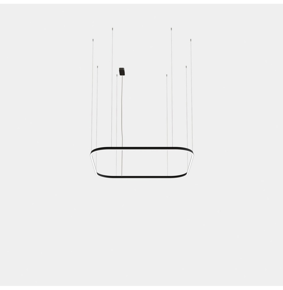 LedsC4 - Luminaria colgante Geometric cuadrado superficie 1600x1600mm LED 125 blanco cálido 2400K ON-OFF oro 6455lm LedsC4 - Luminaria colgante Geometric cuadrado superficie 1600x1600mm LED 125 blanco cálido 2400K ON-OFF oro 6455lm