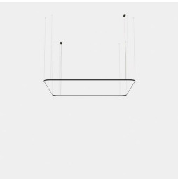 LedsC4 - Luminaria colgante Geometric cuadrado superficie 4000x4000mm LED 319 blanco cálido 2700K ON-OFF blanco 18813lm