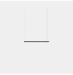LedsC4 - Luminaria colgante Geometric lineal mini 1,5m LED 31.1 blanco cálido 2400K DALI-2 oro 1642lm