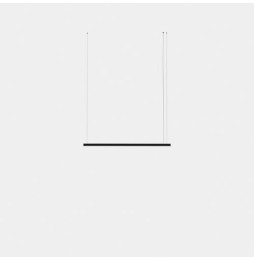 LedsC4 - Luminaria colgante Geometric lineal mini 1,5m LED 31.1 blanco cálido 2400K ON-OFF oro 1642lm