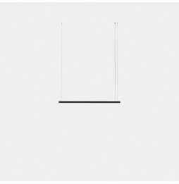 LedsC4 - Luminaria colgante Geometric lineal mini 1,5m LED 31.1 blanco cálido 2700K 0-10V oro 1814lm