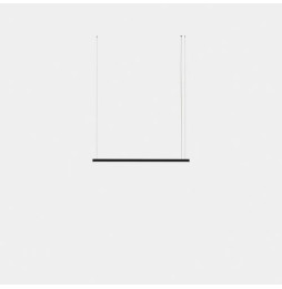 LedsC4 - Luminaria colgante Geometric lineal mini 1,5m LED 31.1 blanco cálido 3000K 0-10V oro 1958lm
