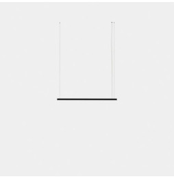 LedsC4 - Luminaria colgante Geometric lineal mini 1,5m LED 31.1 blanco cálido 2700K ON-OFF oro 1814lm