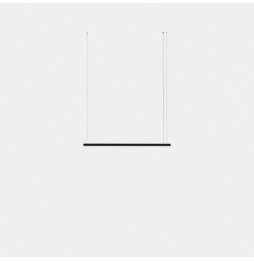 LedsC4 - Luminaria colgante Geometric lineal mini 1,5m LED 31.1 blanco cálido 3000K DALI-2 oro 1958lm