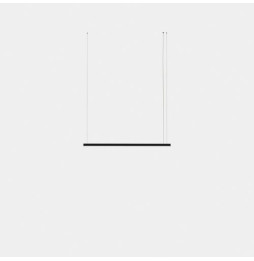 LedsC4 - Luminaria colgante Geometric lineal mini 1,5m LED 31.1 blanco cálido 3000K DALI-2 blanco 1958lm