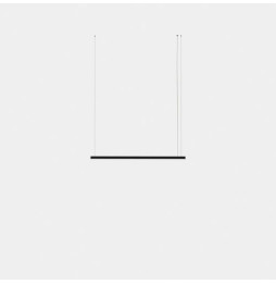 LedsC4 - Luminaria colgante Geometric lineal mini 1,5m LED 31.1 blanco cálido 3000K ON-OFF oro 1958lm