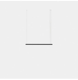 LedsC4 - Luminaria colgante Geometric lineal mini 1,5m LED 31.1 blanco neutro 4000K 0-10V oro 2102lm