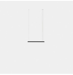 LedsC4 - Luminaria colgante Geometric lineal mini 1m LED 20.7 blanco cálido 2700K ON-OFF oro 1210lm