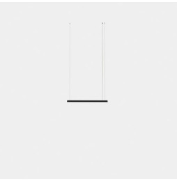LedsC4 - Luminaria colgante Geometric lineal mini 1m LED 20.7 blanco neutro 4000K ON-OFF blanco 1402lm