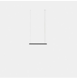 LedsC4 - Luminaria colgante Geometric lineal mini 1m LED 20.7 blanco neutro 4000K ON-OFF oro 1402lm