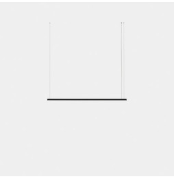 LedsC4 - Luminaria colgante Geometric lineal mini 2m LED 41.5 blanco cálido 2400K 0-10V oro 2189lm