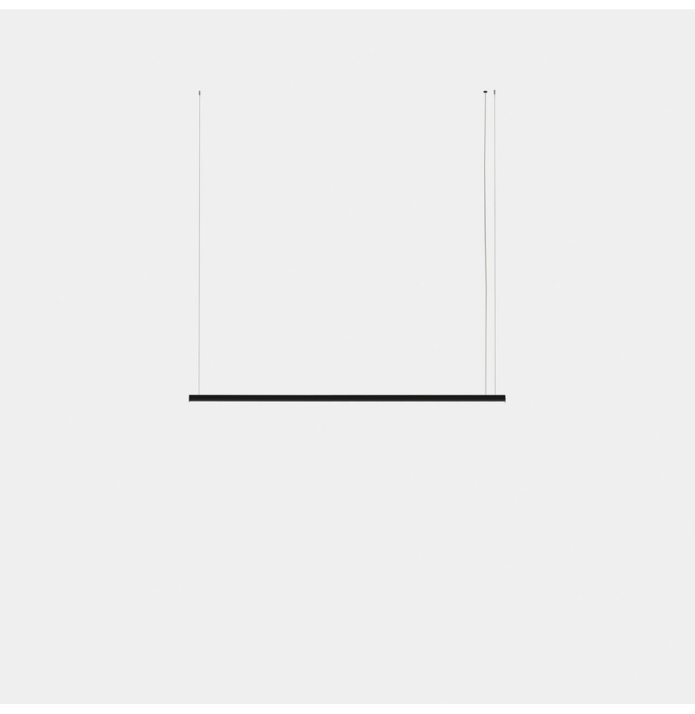 LedsC4 - Luminaria colgante Geometric lineal mini 2m LED 41.5 blanco cálido 2400K DALI-2 negro 2189lm LedsC4 - Luminaria colgante Geometric lineal mini 2m LED 41.5 blanco cálido 2400K DALI-2 negro 2189lm
