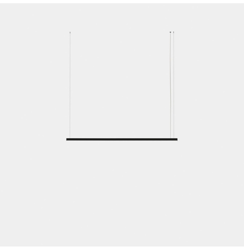 LedsC4 - Luminaria colgante Geometric lineal mini 2m LED 41.5 blanco cálido 2700K 0-10V blanco 2419lm LedsC4 - Luminaria colgante Geometric lineal mini 2m LED 41.5 blanco cálido 2700K 0-10V blanco 2419lm