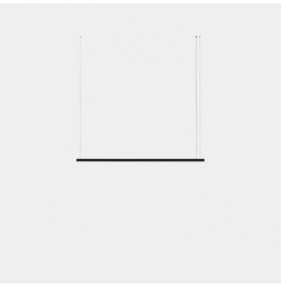 LedsC4 - Luminaria colgante Geometric lineal mini 2m LED 41.5 blanco cálido 2700K ON-OFF blanco 2419lm
