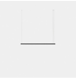 LedsC4 - Luminaria colgante Geometric lineal mini 2m LED 41.5 blanco cálido 3000K DALI-2 oro 2611lm