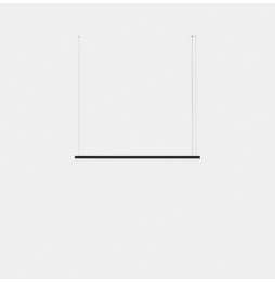 LedsC4 - Luminaria colgante Geometric lineal mini 2m LED 41.5 blanco cálido 3000K DALI-2 blanco 2611lm