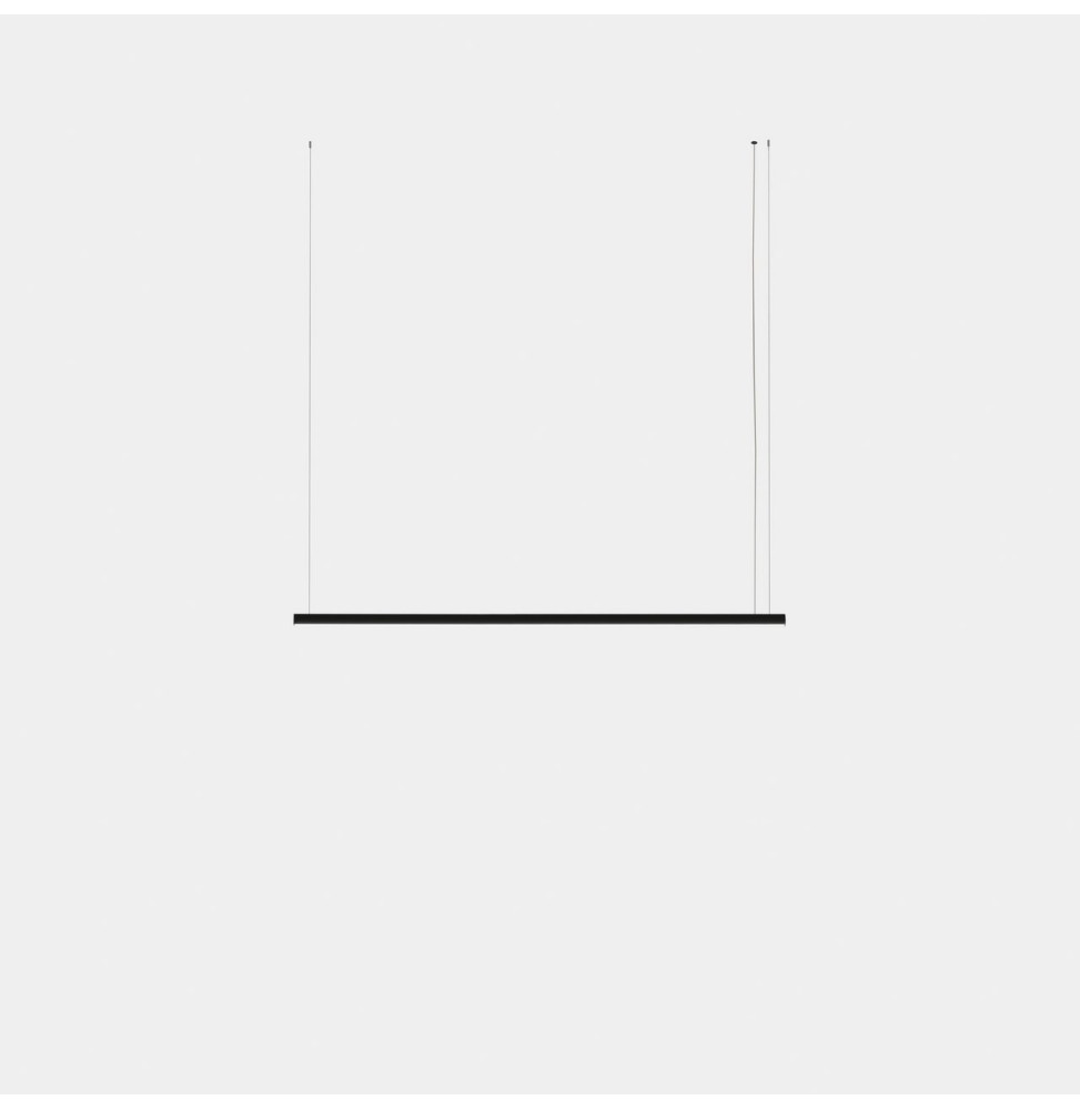 LedsC4 - Luminaria colgante Geometric lineal mini 2m LED 41.5 blanco neutro 4000K DALI-2 negro 2803lm LedsC4 - Luminaria colgante Geometric lineal mini 2m LED 41.5 blanco neutro 4000K DALI-2 negro 2803lm