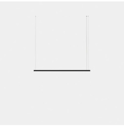 LedsC4 - Luminaria colgante Geometric lineal mini 2m LED 41.5 blanco neutro 4000K 0-10V oro 2803lm
