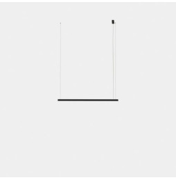 LedsC4 - Luminaria colgante Geometric lineal superficie 1,5m LED 31.1 blanco cálido 2400K 0-10V oro 1642lm