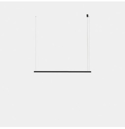 LedsC4 - Luminaria colgante Geometric lineal superficie 2m LED 41.5 blanco cálido 2700K 0-10V oro 2419lm