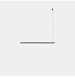 LedsC4 - Luminaria colgante Geometric lineal superficie 2m LED 41.5 blanco cálido 3000K 0-10V oro 2611lm