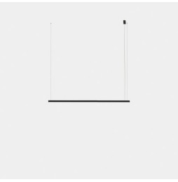 LedsC4 - Luminaria colgante Geometric lineal superficie 2m LED 41.5 blanco neutro 4000K 0-10V blanco 2803lm
