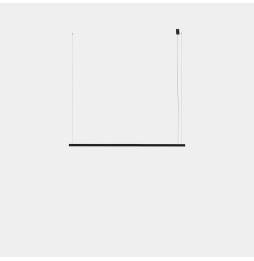 LedsC4 - Luminaria colgante Geometric lineal superficie 2m LED 41.5 blanco neutro 4000K 0-10V oro 2803lm
