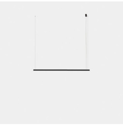 LedsC4 - Luminaria colgante Geometric lineal superficie 2m LED 41.5 blanco neutro 4000K 0-10V oro 2803lm