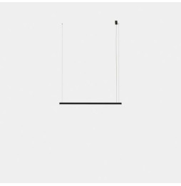 LedsC4 - Luminaria colgante Geometric lineal superficie Slim 1,5m LED 31.1 blanco cálido 2700K ON-OFF blanco 1814lm