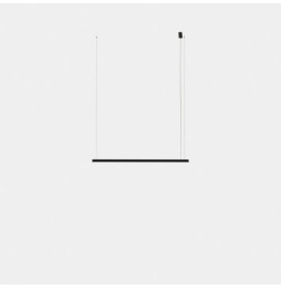 LedsC4 - Luminaria colgante Geometric lineal superficie Slim 1,5m LED 31.1 blanco cálido 3000K DALI-2 oro 1958lm