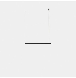 LedsC4 - Luminaria colgante Geometric lineal superficie Slim 1m LED 20.7 blanco cálido 2400K ON-OFF oro 1094lm