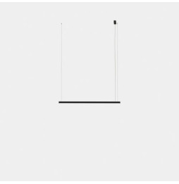 LedsC4 - Luminaria colgante Geometric lineal superficie Slim 1m LED 20.7 blanco cálido 2700K DALI-2 oro 1210lm