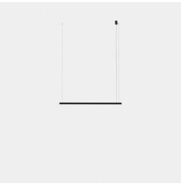 LedsC4 - Luminaria colgante Geometric lineal superficie Slim 1m LED 20.7 blanco neutro 4000K DALI-2 oro 1402lm