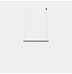 LedsC4 - Luminaria colgante Geometric lineal superficie Slim 1m LED 20.7 blanco neutro 4000K ON-OFF oro 1402lm