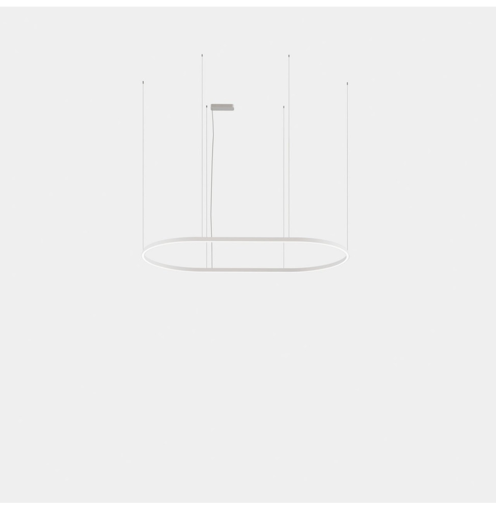 LedsC4 - Luminaria colgante Geometric oval empotrada 3m LED 324.4 blanco cálido 3000K DALI-2 oro 20106lm LedsC4 - Luminaria colgante Geometric oval empotrada 3m LED 324.4 blanco cálido 3000K DALI-2 oro 20106lm