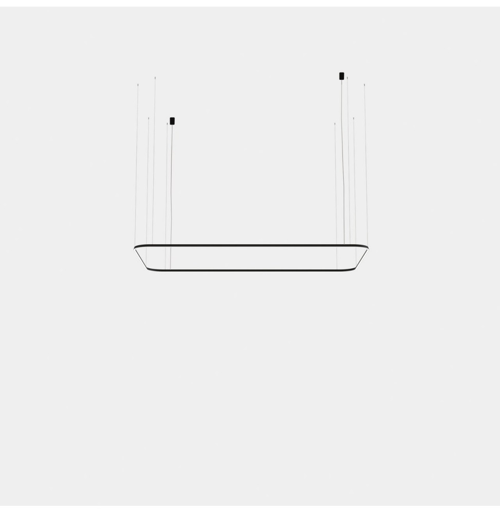 LedsC4 - Luminaria colgante Geometric rectangular empotrada 1600x1000mm LED 100 blanco cálido 2400K ON-OFF blanco 5140lm LedsC4 - Luminaria colgante Geometric rectangular empotrada 1600x1000mm LED 100 blanco cálido 2400K ON-OFF blanco 5140lm