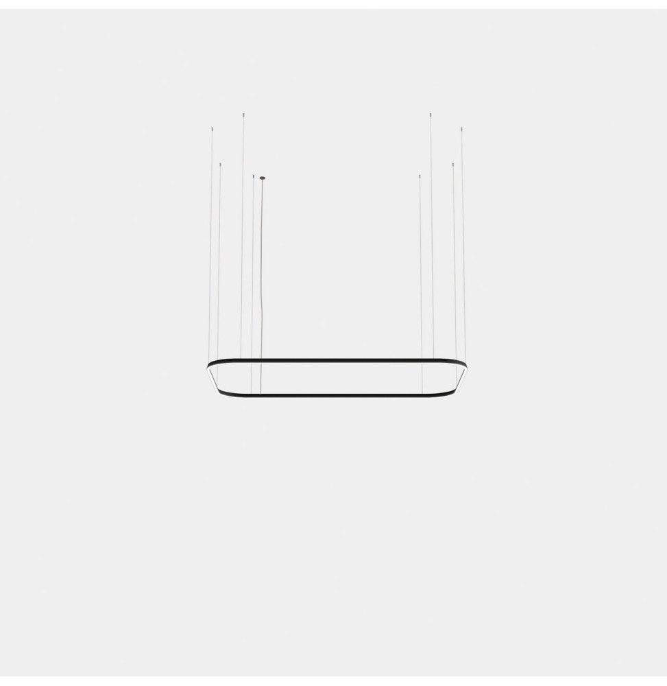 LedsC4 - Luminaria colgante Geometric rectangular mini 2500x1600mm LED 161 blanco cálido 2700K ON-OFF blanco 9341lm LedsC4 - Luminaria colgante Geometric rectangular mini 2500x1600mm LED 161 blanco cálido 2700K ON-OFF blanco 9341lm