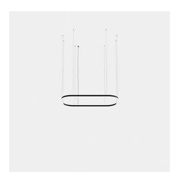 LedsC4 - Luminaria colgante Geometric rectangular mini 4000x2500mm LED 259 blanco neutro 4000K ON-OFF blanco 17808lm