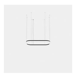 LedsC4 - Luminaria colgante Geometric rectangular mini 4000x2500mm LED 259 blanco neutro 4000K ON-OFF oro 17808lm