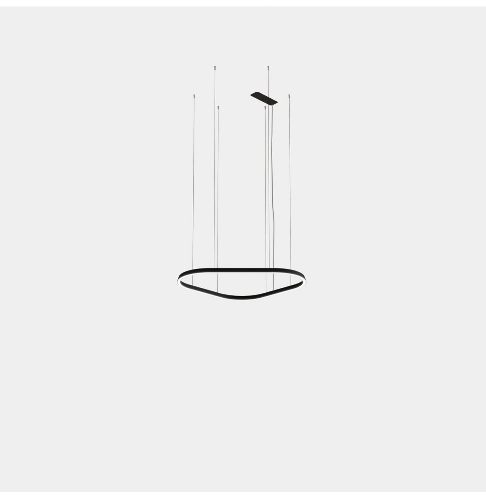 LedsC4 - Luminaria colgante Geometric triangular empotrada 1000mm LED 68 blanco cálido 2400K ON-OFF blanco 3394lm LedsC4 - Luminaria colgante Geometric triangular empotrada 1000mm LED 68 blanco cálido 2400K ON-OFF blanco 3394lm