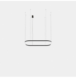 LedsC4 - Luminaria colgante Geometric rectangular superficie 4000x2500mm LED 259 blanco neutro 4000K ON-OFF oro 17808lm
