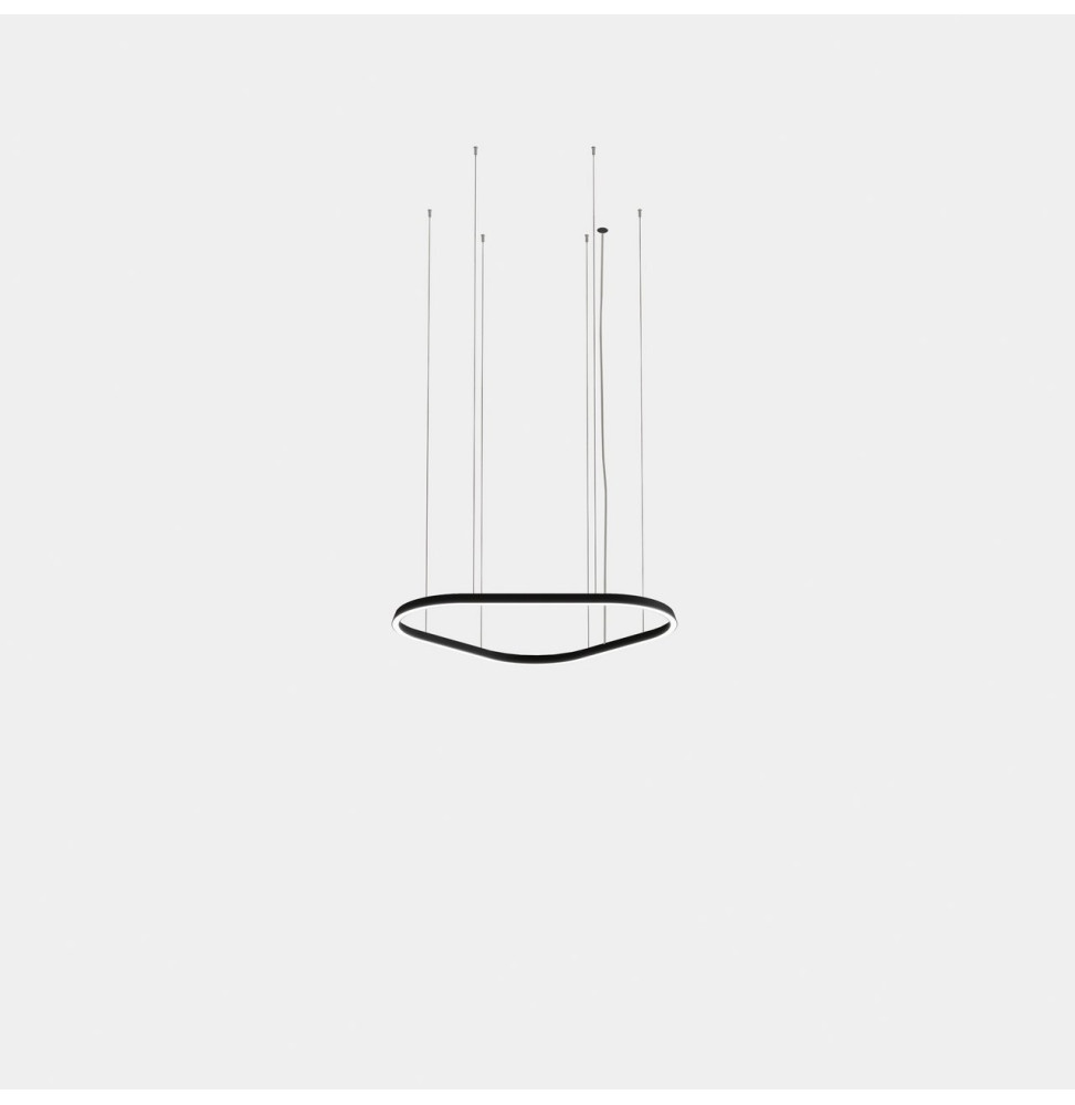 LedsC4 - Luminaria colgante Geometric triangular mini 1000mm LED 68 blanco cálido 2700K ON-OFF blanco 3762lm LedsC4 - Luminaria colgante Geometric triangular mini 1000mm LED 68 blanco cálido 2700K ON-OFF blanco 3762lm