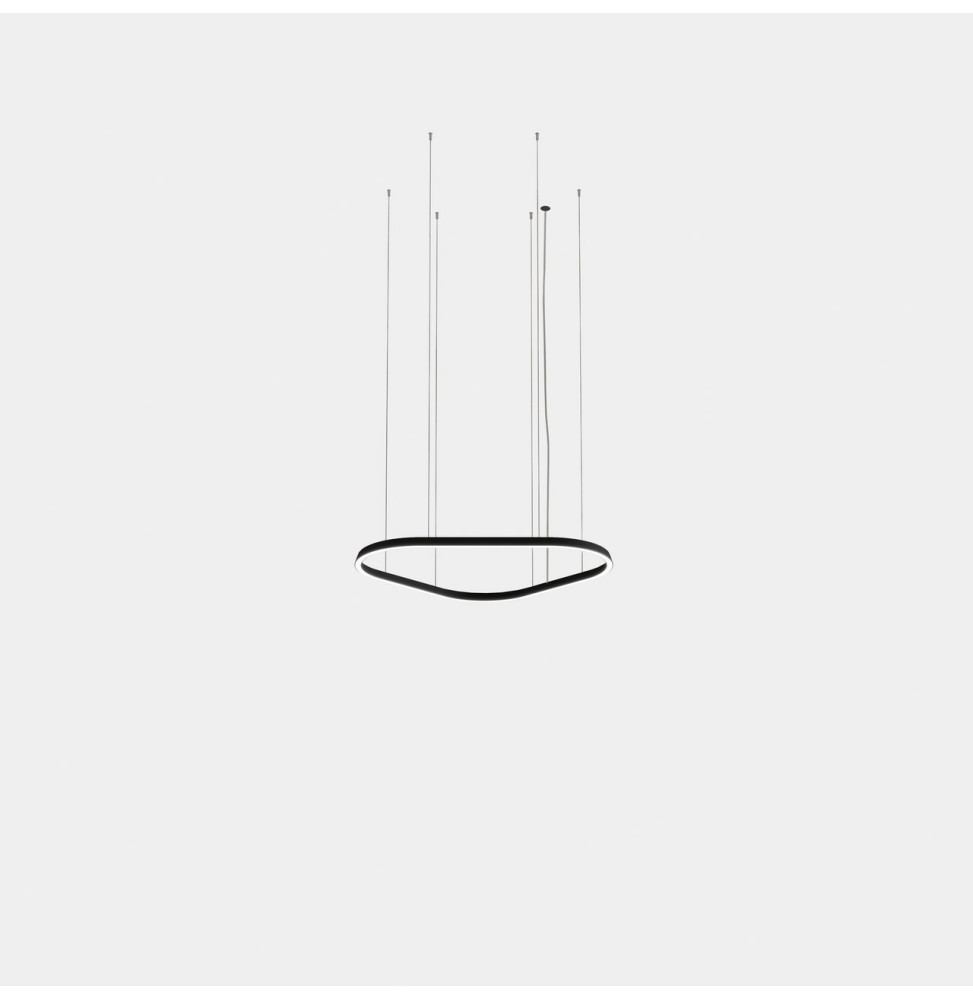 LedsC4 - Luminaria colgante Geometric triangular mini 1000mm LED 68 blanco neutro 4000K ON-OFF oro 4416lm LedsC4 - Luminaria colgante Geometric triangular mini 1000mm LED 68 blanco neutro 4000K ON-OFF oro 4416lm